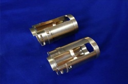 Customized CNC Turned Brass Bearing bushing part Rapid Prototype